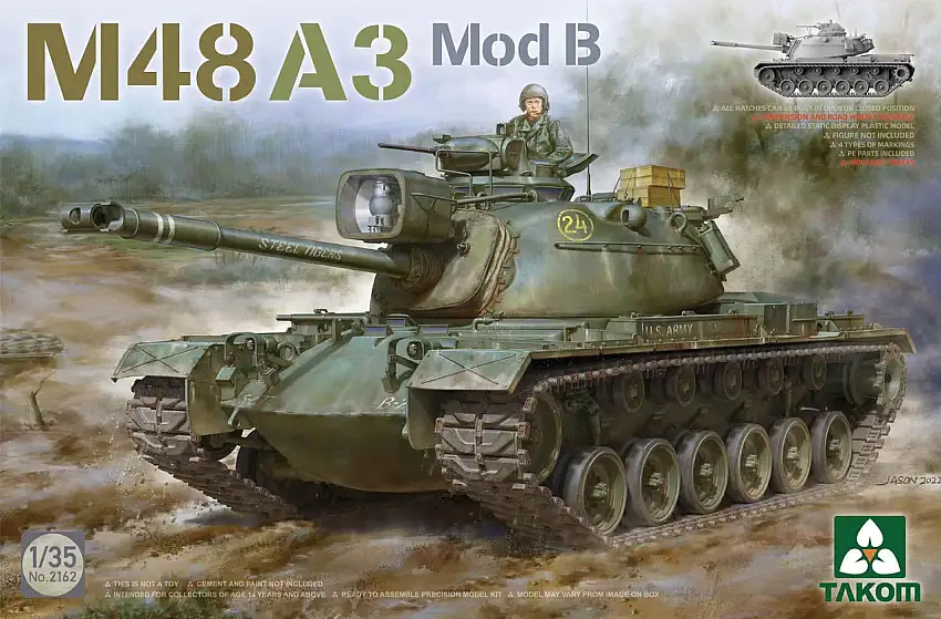 M48A3 Mod B Tank 1/35 Takom
