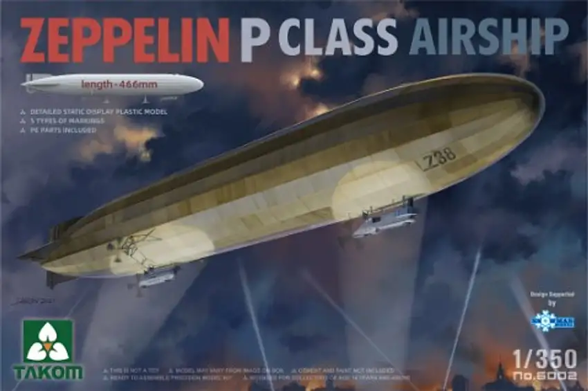 Zeppelin P Class Airship 1/350 Takom
