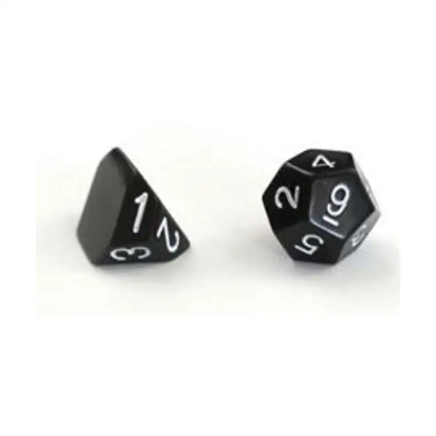 Recast 2d6 - Black w/White (2)
