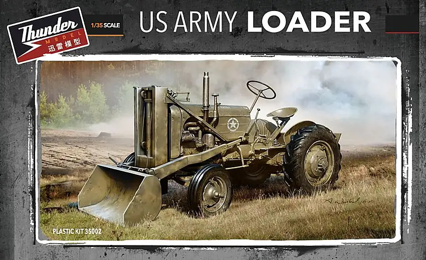 WWII US Military Front End Loader 1/35 Thunder Model
