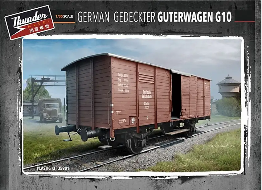 WWII German G10 Boxcar 1/35 Thunder Model
