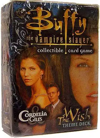 Buffy The Vampire Slayer Collectible Card Game The Wish Cordelia & Giles Theme Deck