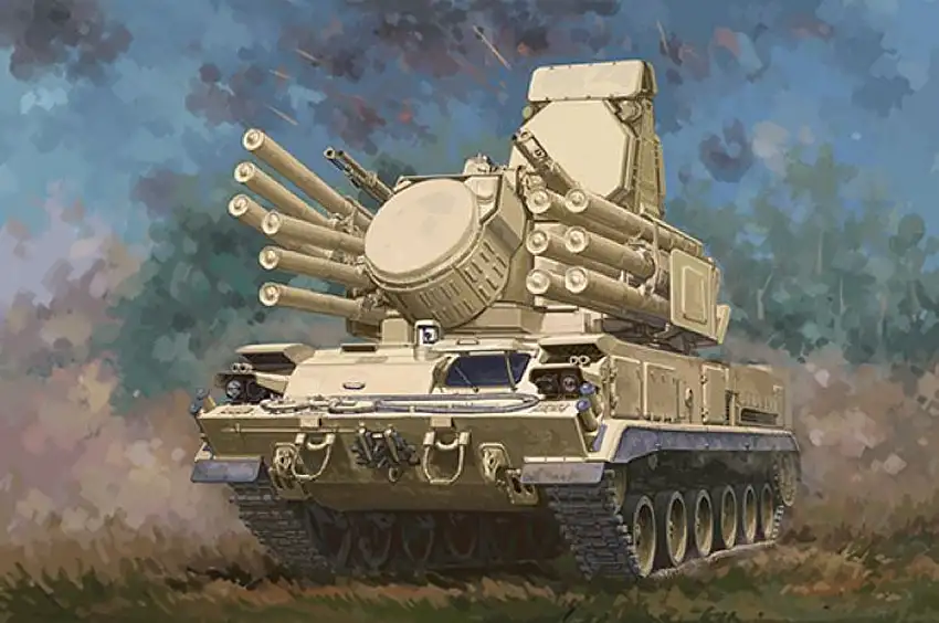 ZPRK DB 96K6 Pantsir-S1 Missile System Tracked 1/35 Trumpeter