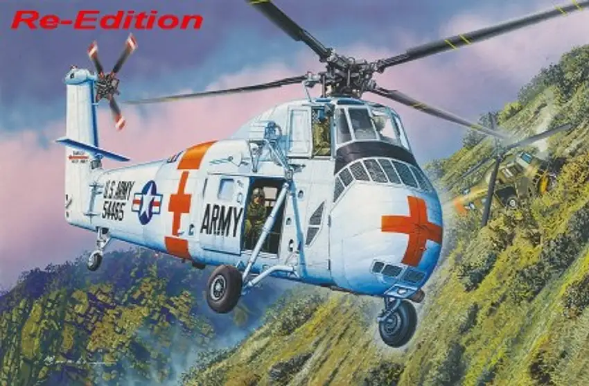CH-34 US Army Rescue Helicopter 1/48 Trumpeter (TSM2883)