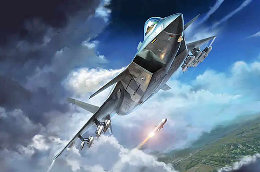 Chinese J-20 Mighty Dragon Beast Mode Fighter 1/48 Trumpeter