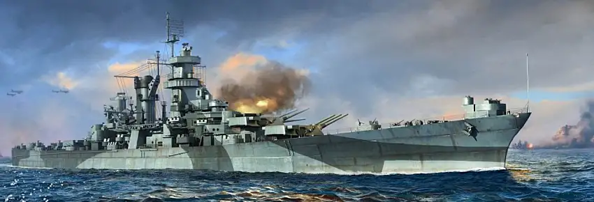 USS Alaska CB-1 Battlecruiser 1/700 Trumpeter