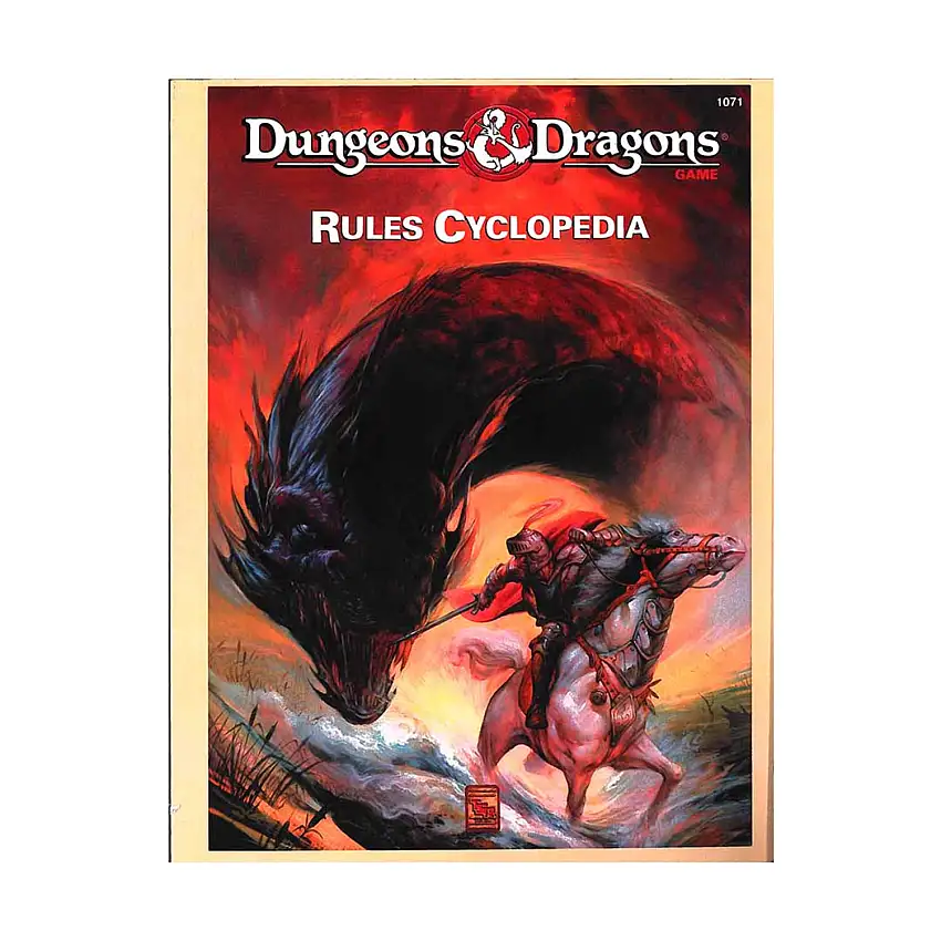 Rules Cyclopedia (POD, Standard Color)