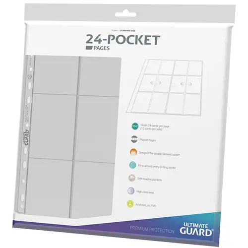 24-Pocket Pages: Standard Size (10)