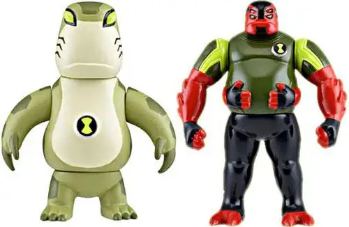 Ben 10 Alien Force Alien Creation Chamber Upchuck & Gorvan Mini Figure 2-Pack