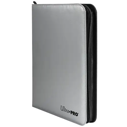 Ultra Pro 9-Pocket Zippered Pro-Binder: Silver