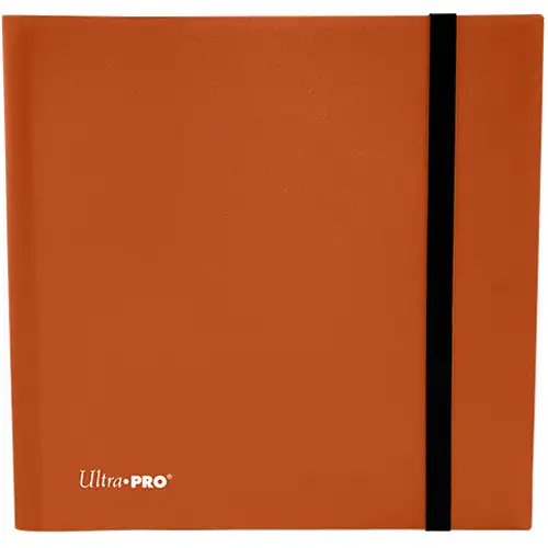 12-Pocket Eclipse Pro-Binder: Pumpkin Orange