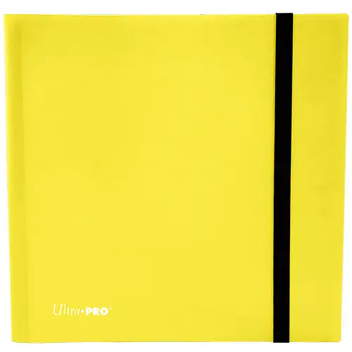 12-Pocket Eclipse Pro-Binder: Lemon Yellow