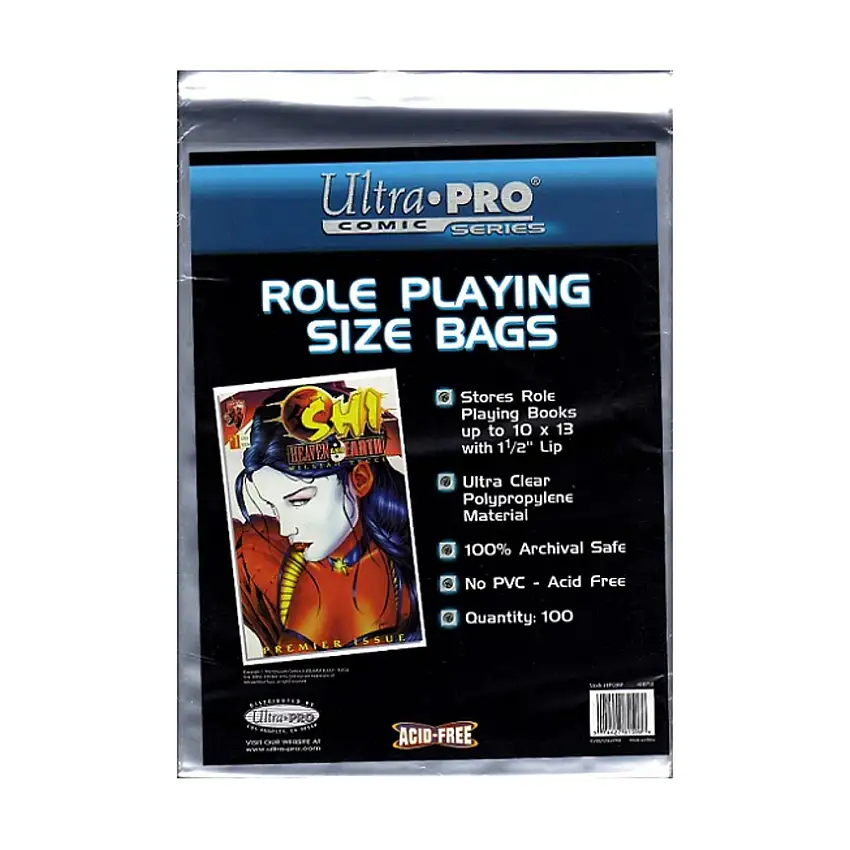 Role Playing Size Bags (100)