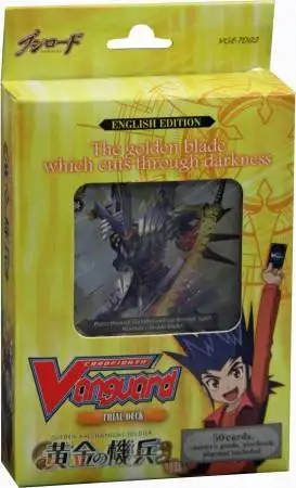 Cardfight Vanguard Trading Card Game Golden Mechanical Soldier Trial Deck VGE-TD03