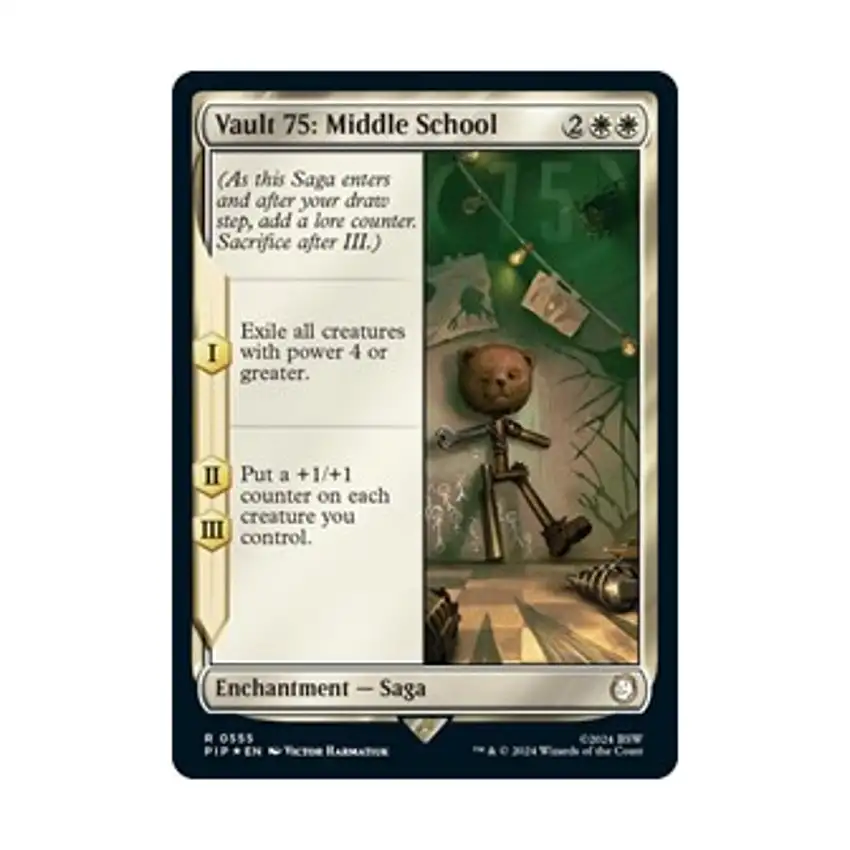 Vault 75: Middle School (Surge Foil) (R) (Foil)