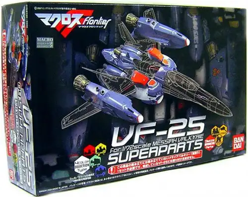 Robotech / Macross Super Parts for Transformable Model VF-25 Messiah Valkyrie Model Kit