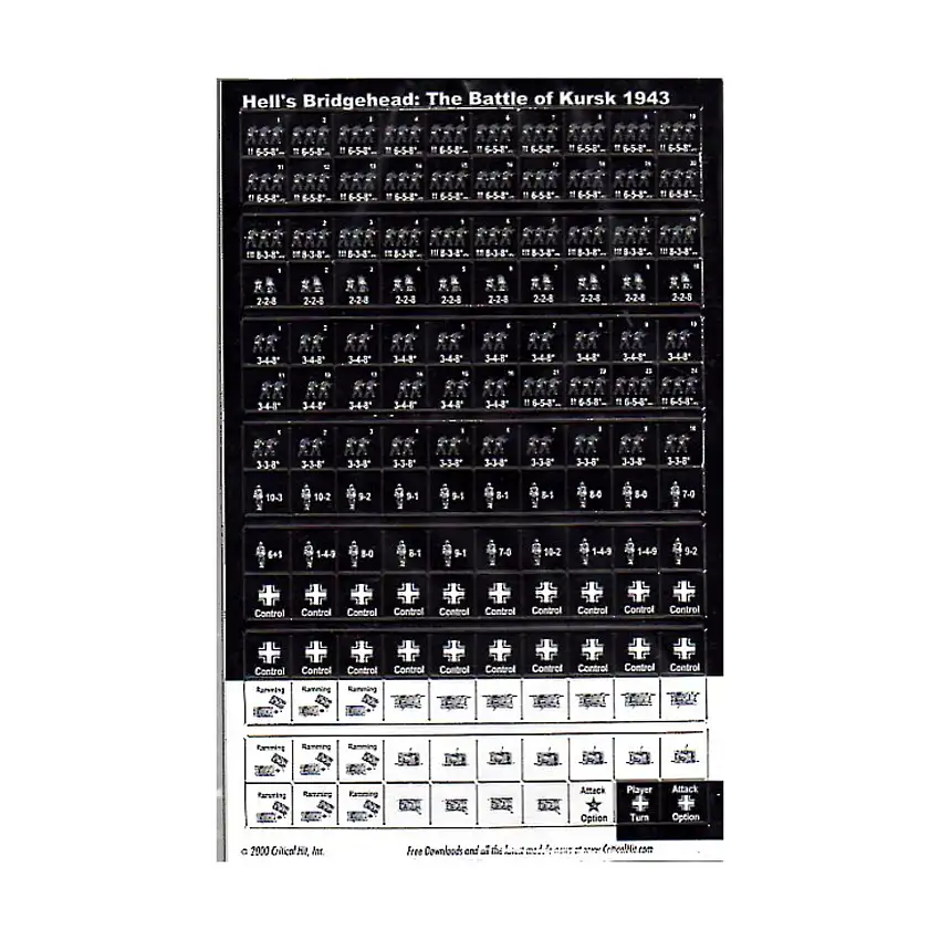 Waffen SS Hells Bridgehead AFVs & Infantry