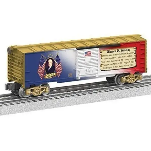 WARREN G HARDING BOXCAR