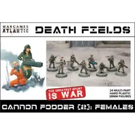 WGAWAADF006 Wargames Atlantic Death Fields: Cannon Fodder - Females