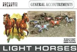 WGAWAAGA005 Wargames Atlantic General Accoutrements: Light Horses