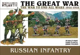 WGAWAAGW004 Wargames Atlantic Wargames Atlantic: The Great War: Russian Infantry