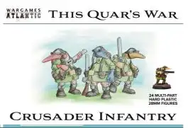 WGAWAAQU001 Wargames Atlantic This Quars War: Crusader Infantry