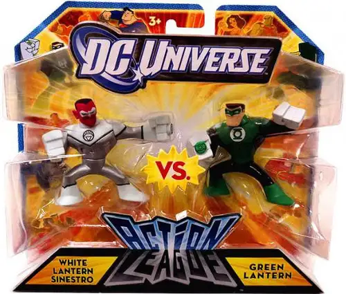 DC Universe Action League White Lantern Sinestro vs. Green Lantern 3-Inch Mini Figures