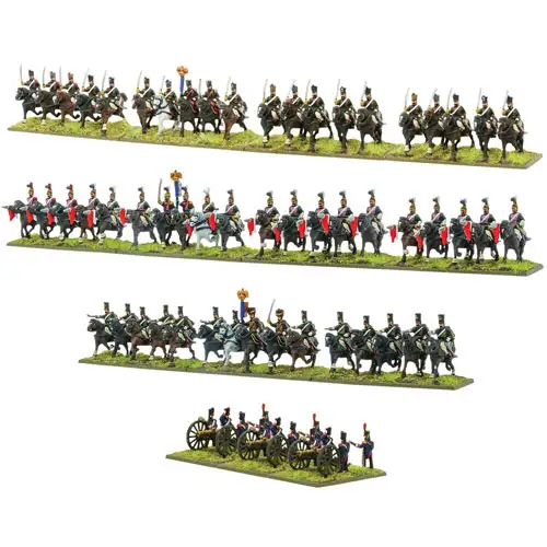 Black Powder Epic Battles: Waterloo - French Light Cavalry Brigade (Last Chance)
