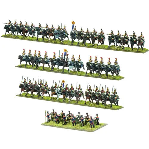 Black Powder Epic Battles: Waterloo - French Heavy Cavalry Brigade (Last Chance)