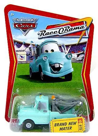 Disney / Pixar Cars The World of Cars Race-O-Rama Brand New Mater Diecast Car #19