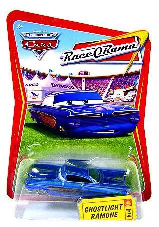 Disney / Pixar Cars The World of Cars Race-O-Rama Ghostlight Ramone Diecast Car #14