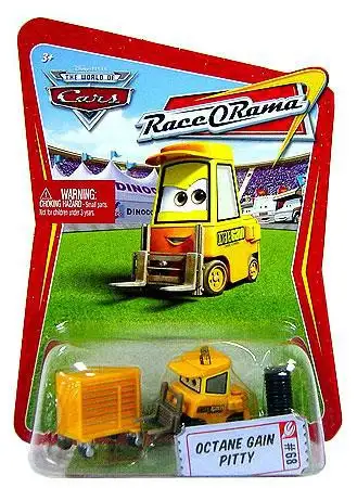 Disney / Pixar Cars The World of Cars Race-O-Rama Octane Gain Pitty Diecast Car #68 [Dudley Spare]