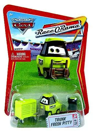 Disney / Pixar Cars The World of Cars Race-O-Rama Trunk Fresh Pitty Diecast Car #79