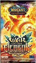 World of Warcraft Trading Card Game War of the Elements Booster Pack