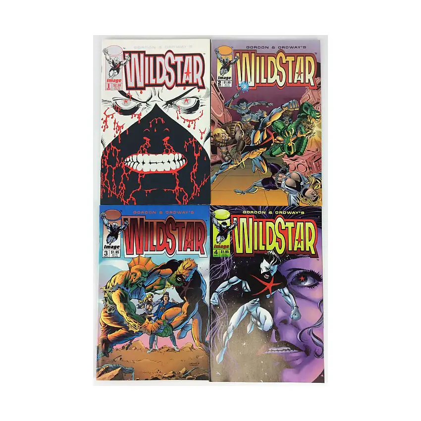 Wildstar Sky Zero Complete Series #1-4