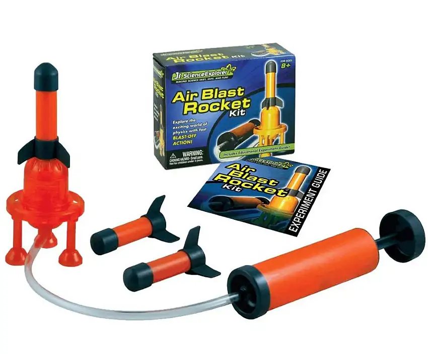 Jr Science Explorer Air Blast Rocket Experimental Kit Wow Toyz
