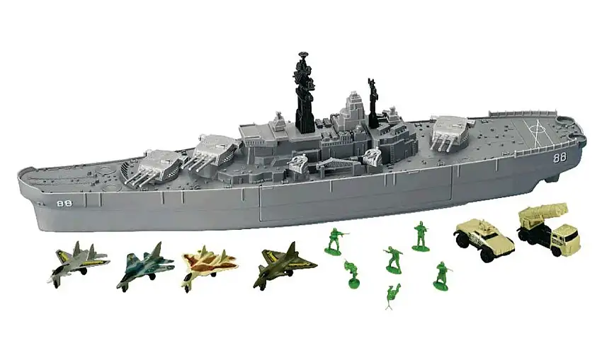 30" Battle Zone Battleship Playset (Plastic/Die Cast) Wow Toyz