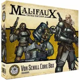 WYR23504 Wyrd Malifaux: Outcasts Von Schill Core Box