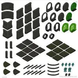 WZK16554 Wizkids/NECA WarLock Tiles: Forgotten Sewers Core Set