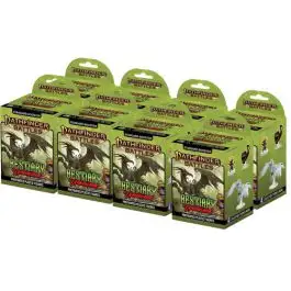 WZK97519 Wizkids/NECA Pathfinder Battles: Set 20 Bestiary Unleashed Booster Brick (8)