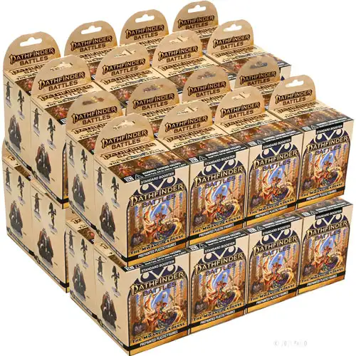 Pathfinder Battles Miniatures: The Mwangi Expanse - Booster Case (32)