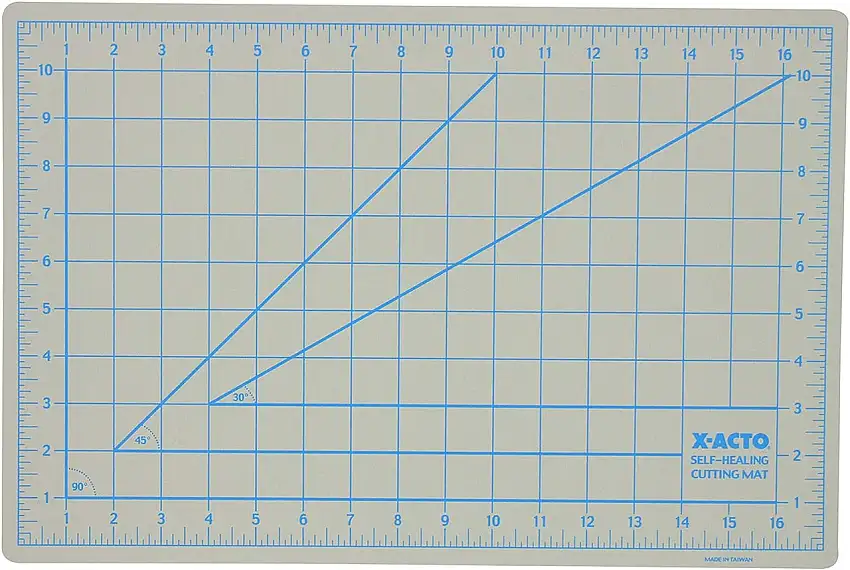 12"x18" Gray Self-Healing Cutting Mat X-Acto