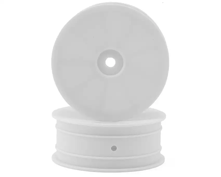 XRAY "Aerodisk" 2WD Front Buggy Wheels (White) (2) (XB2) (Hard) w/12mm Hex
