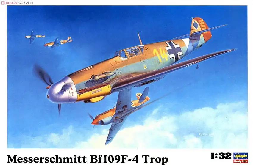 Bf 109F-4 Trop Fighter 1/32 Hasegawa